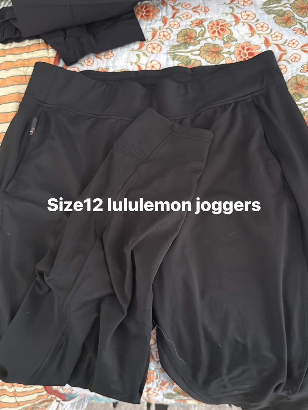 lululemon athletica Black Joggers